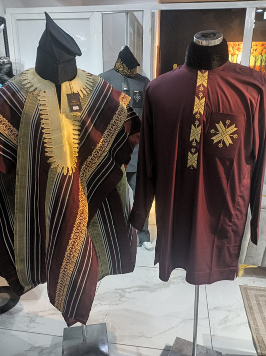 3 in 1 Agbada Elite by Style